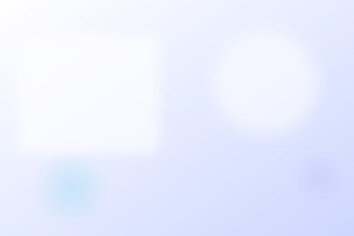 Refined abstract conveying trust and polish in cyan/indigo